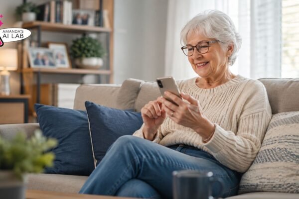 This new AI assistant makes AI easier for people 65+ — no app or prompts required