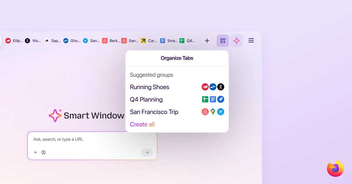Firefox’s Smart Window promises a better AI browser