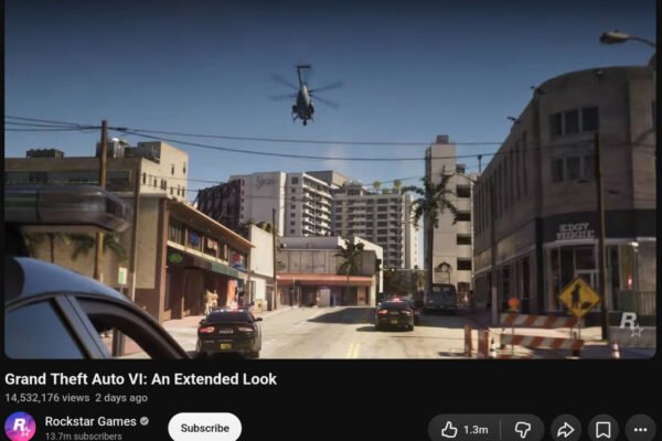 GTA VI Extended Gameplay Preview Attracted Over 4 Million Live Viewers