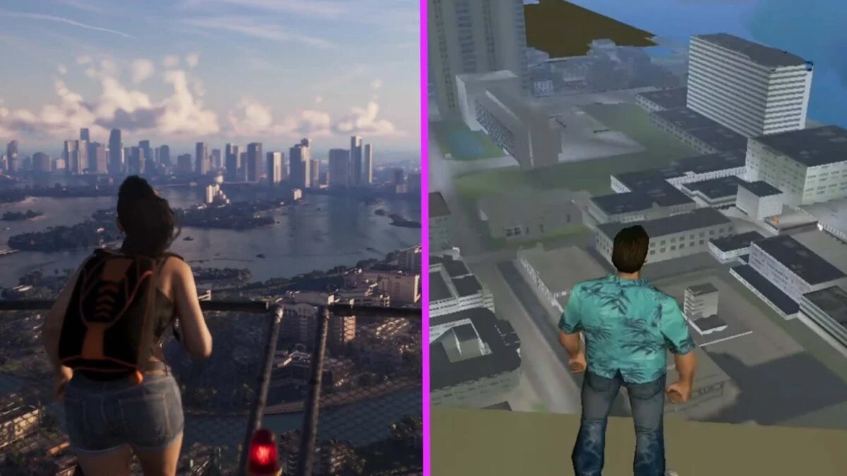 26 GTA 6 Screenshot Comparisons Showing How Much Things Have Changed Since Vice City