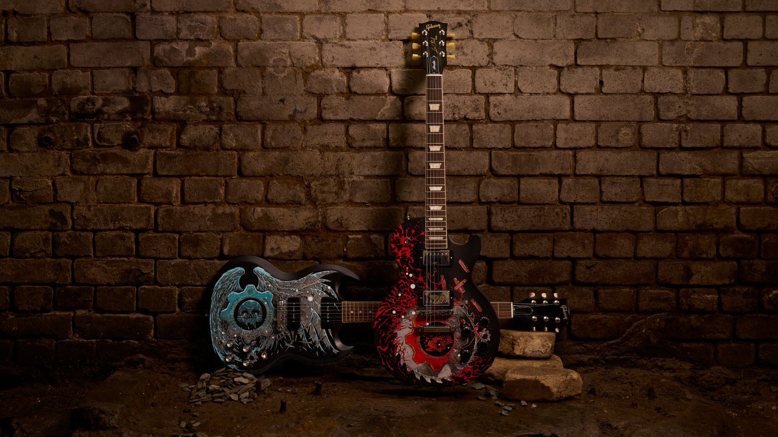 Gears of War: E-Day and Gibson Unite for a Custom Guitar Collection