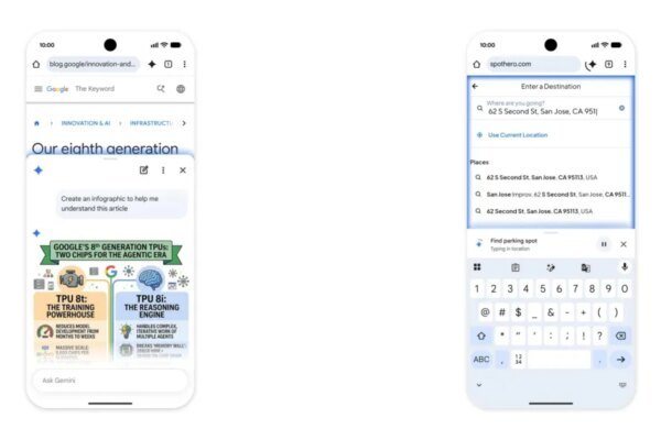 Gemini in Chrome and auto browse roll out on Android in the US