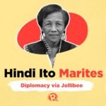 Hindi Ito Marites: Diplomacy via Jollibee
