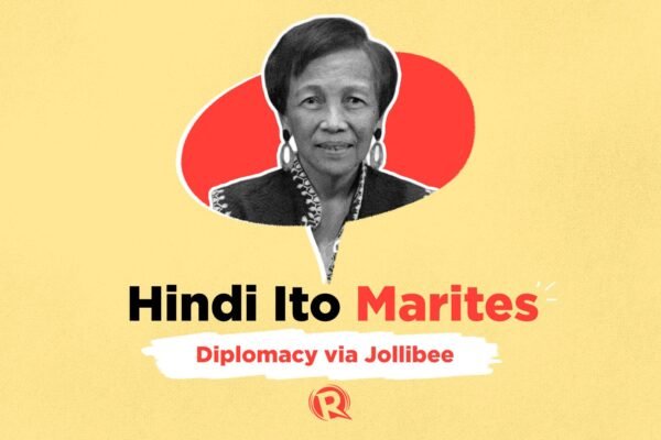 Hindi Ito Marites: Diplomacy via Jollibee
