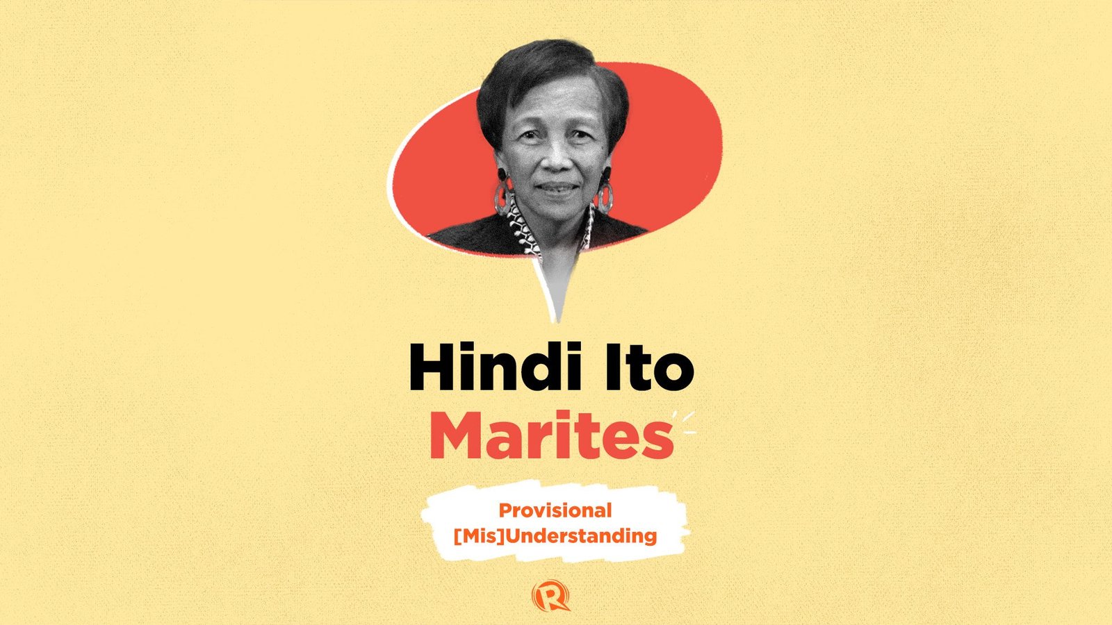 Hindi Ito Marites: Provisional [mis]understanding on the West Philippine Sea