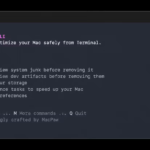 CleanMyMac CLI: Cleaning a Mac Dev Environment Without Leaving the Terminal