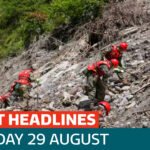 The latest headlines - as Red Cross says nearly 100,000 injured or homeless after Himalayan flood