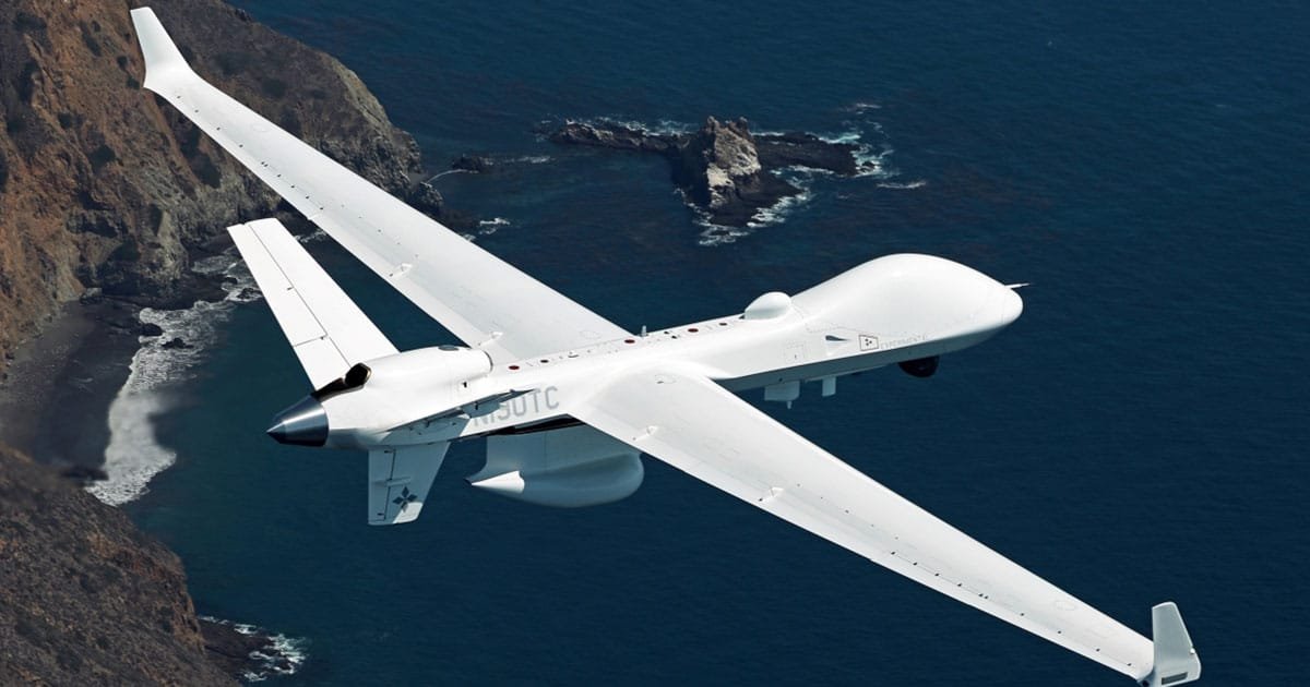 Indian Navy Leases Two Additional MQ-9B SeaGuardian UAVs