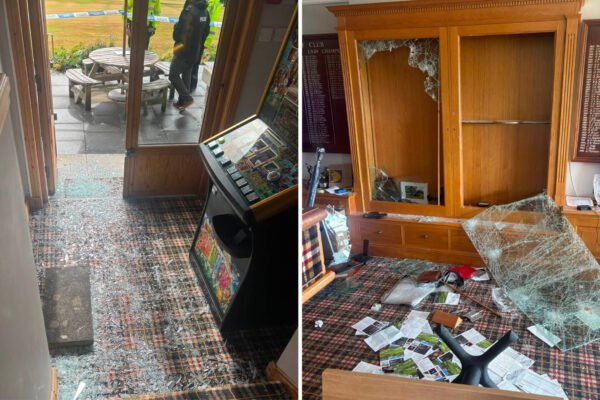 Scottish golf club 'devastated' after trophies stolen during raid