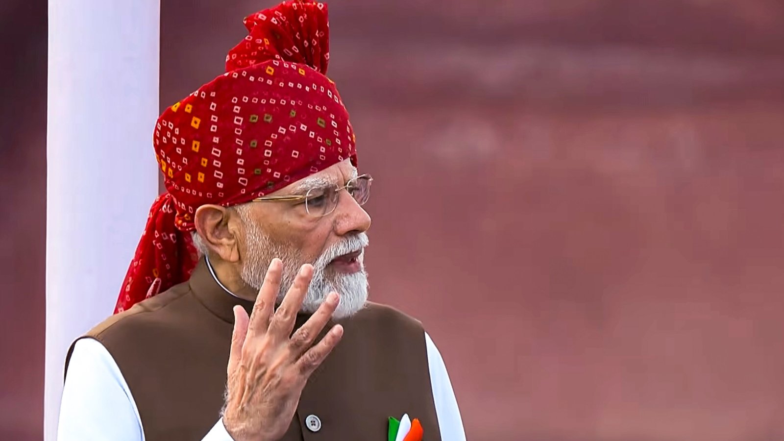 ‘Some enjoyed making scary predictions’: PM Modi on Covid, wars and shortage rumours in big I-day speech