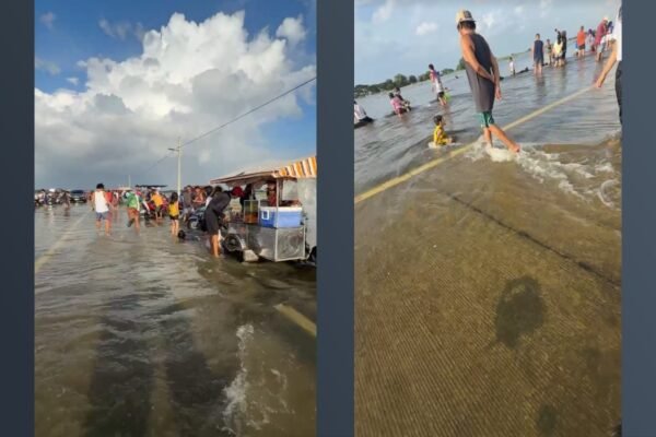 ‘Hindi nakakatawa’: Pampanga residents’ floodwater ‘resort’ post raises eyebrows