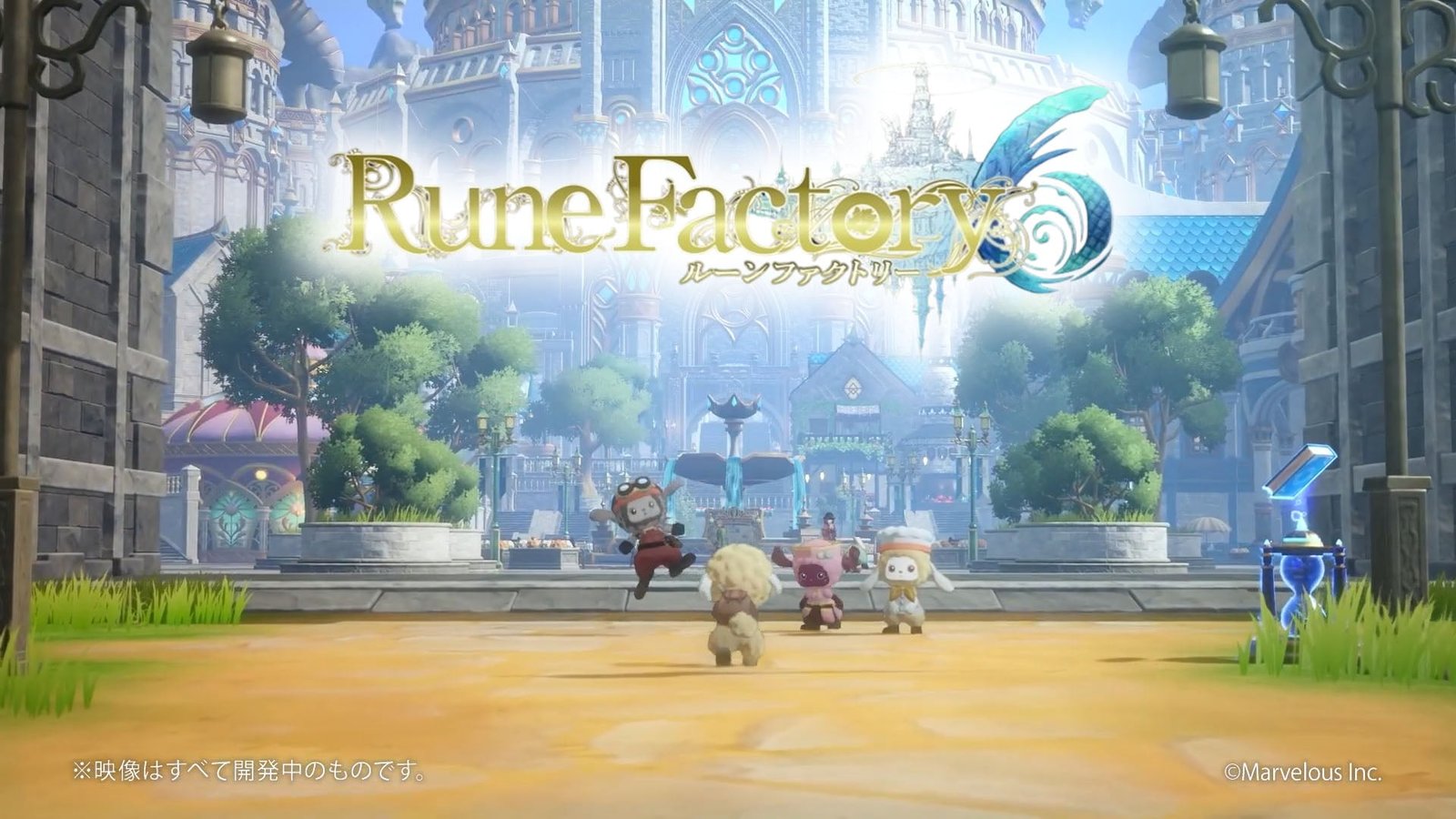Rune Factory 6 work-in-progress video