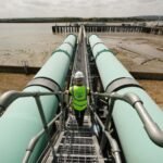 Britain's only desalination plant remains idle during drought