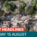 The latest headlines - People who fled wildfires in West Midlands return to collect essentials