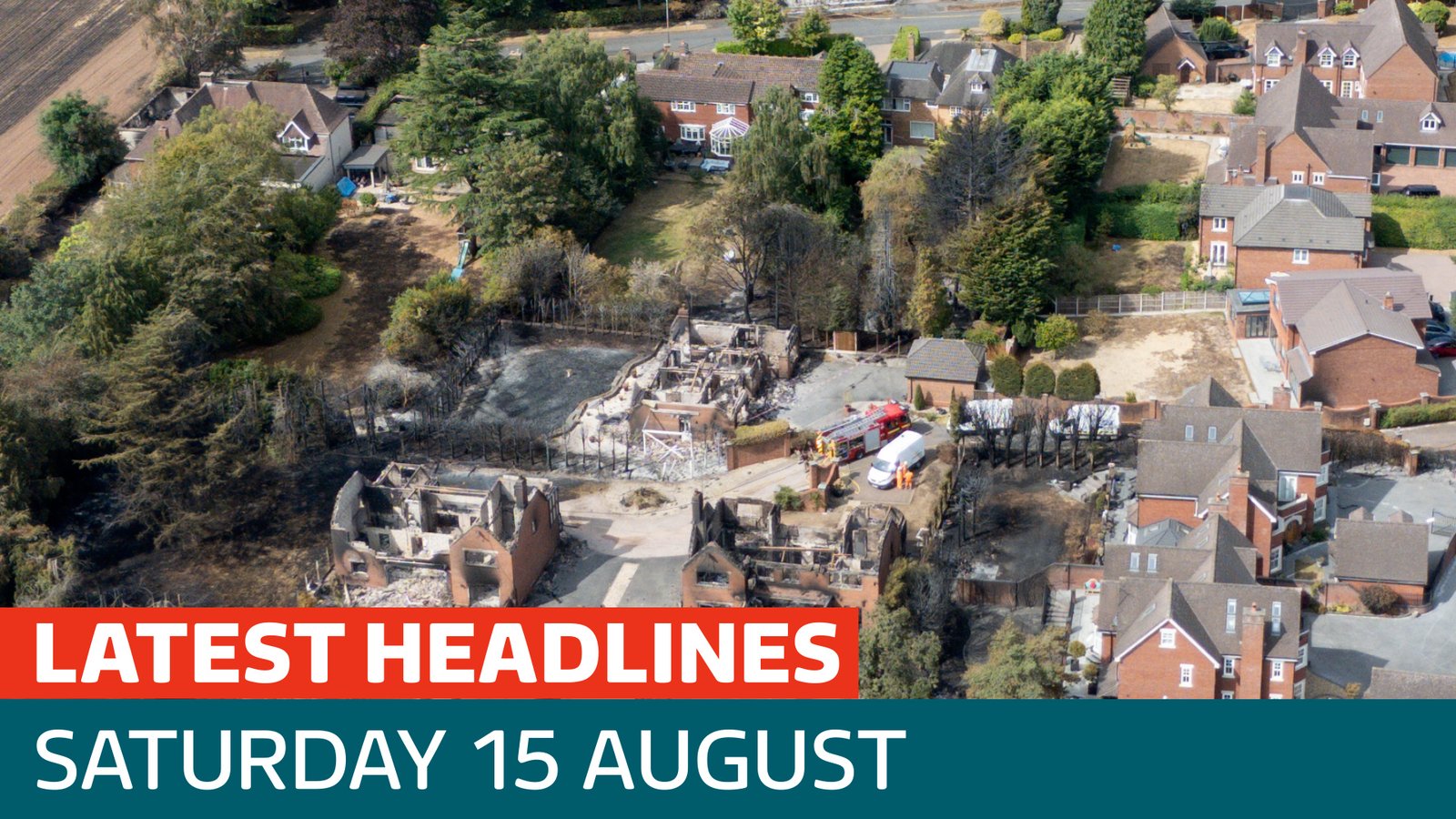 The latest headlines - People who fled wildfires in West Midlands return to collect essentials