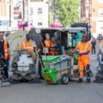 Deep clean underway in Romford town centre