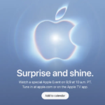 Apple announces September iPhone launch event