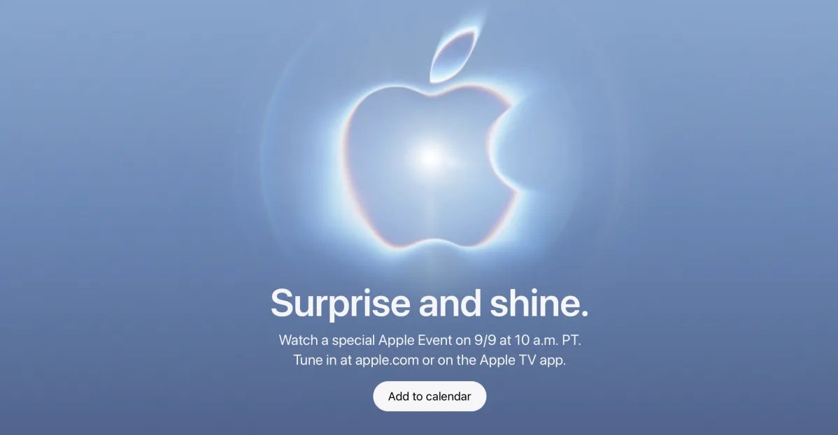 Apple announces September iPhone launch event