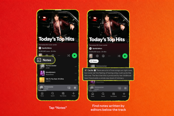Spotify’s new Playlist Notes let users and editors explain their song picks