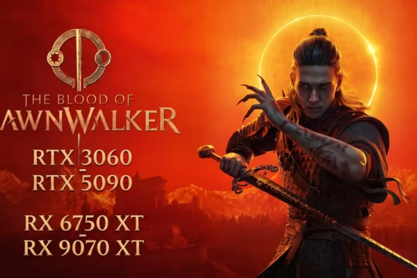 The Blood of Dawnwalker: Benchmarks of Graphics Cards and Processors