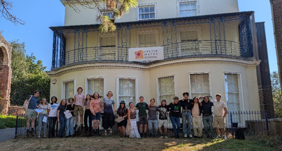 Record breaking A-level results for Exeter Maths School pupils