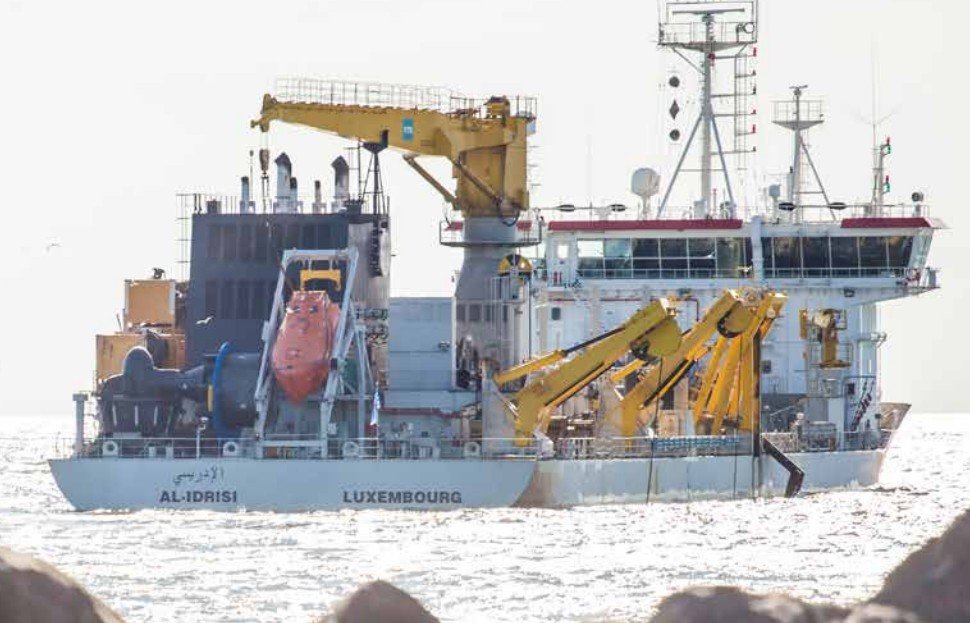 BREAKING NEWS: Another Jan De Nul's dredger arrives for Anaklia project