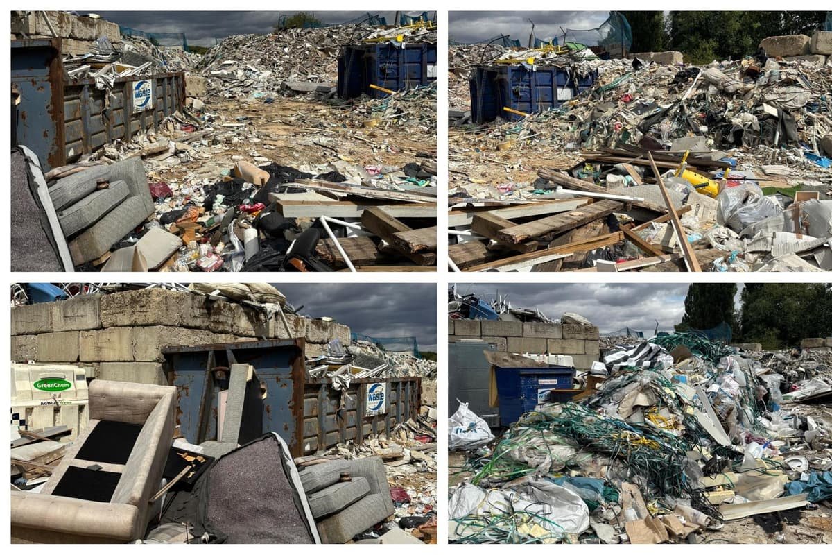 Northampton site branded one of town’s worst fly-tipping spots put up for rent – as Environment Agency slams ‘waste criminals’