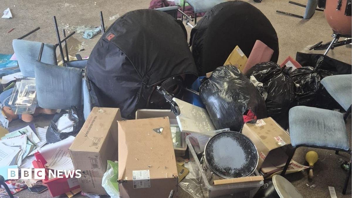 Cornwall brass band space 'trashed' in 'devastating break-in'