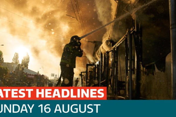 The latest headlines - Ukraine launches one of its largest aerial attacks on Russia
