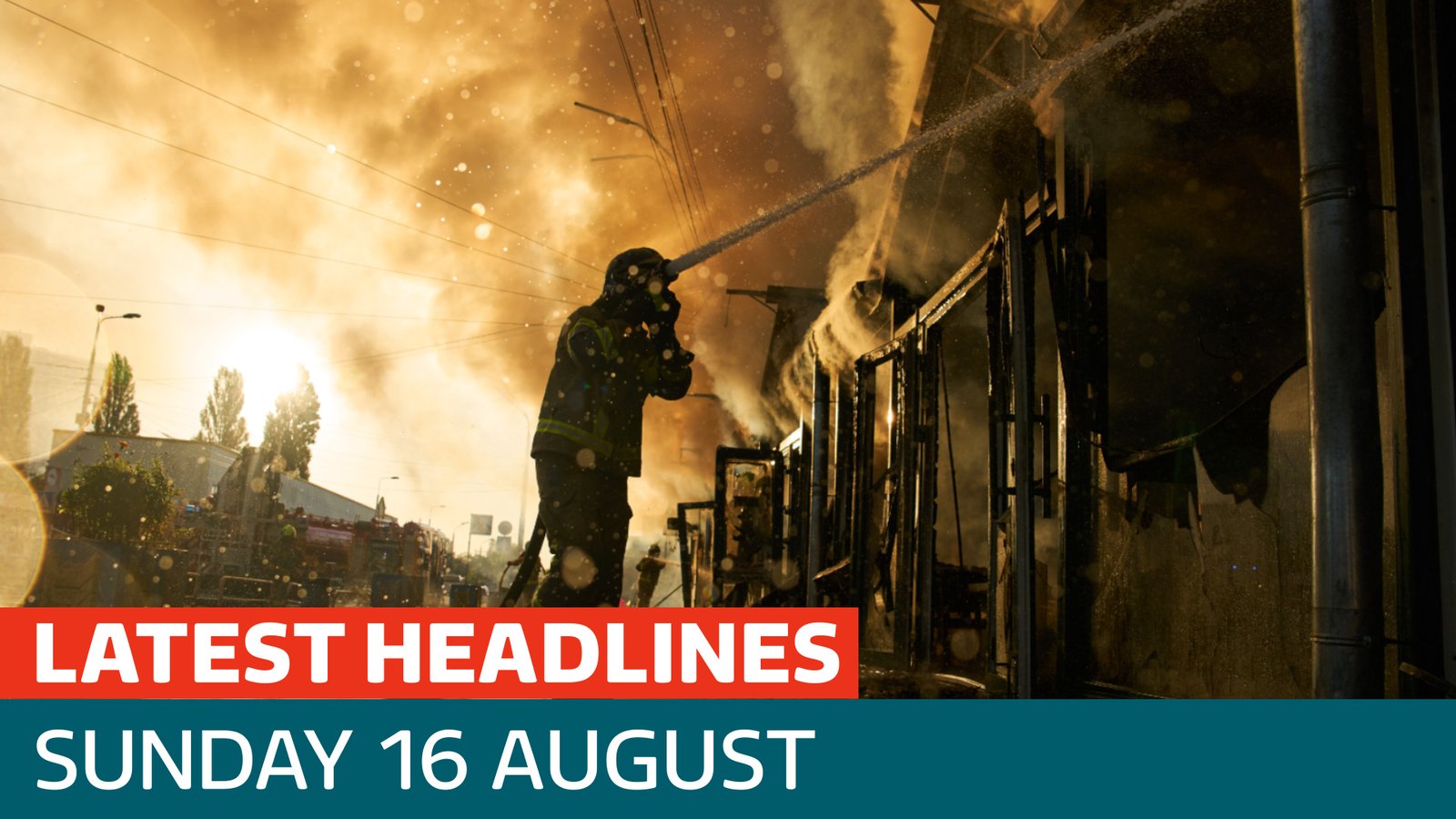 The latest headlines - Ukraine launches one of its largest aerial attacks on Russia