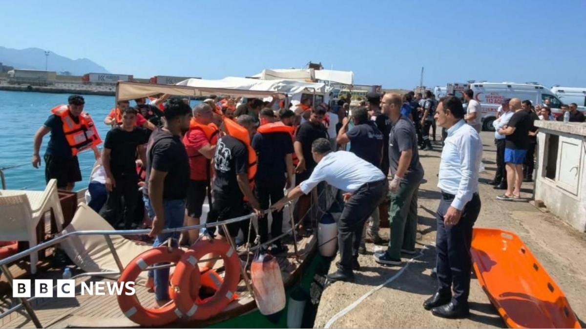 Seven killed and 23 missing after boat capsizes near Cyprus, says Turkish Cypriot PM - follow live