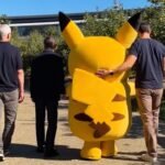 Pikachu Visits Apple Park, Meets Tim Cook and John Ternus