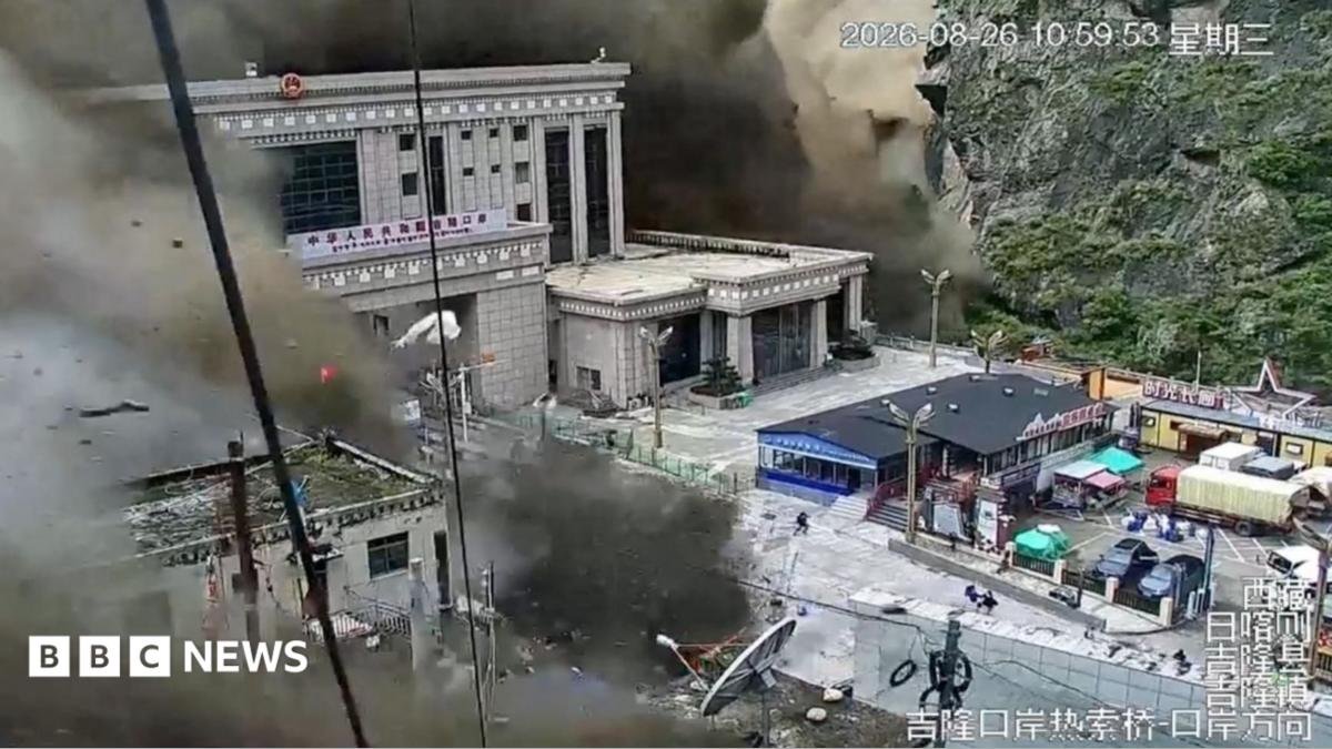 Flash flood on Nepal-Tibet border kills at least 95, with hundreds of foreign tourists missing