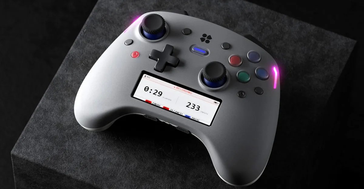 Genki’s new customizable controller has a big screen and adjustable buttons
