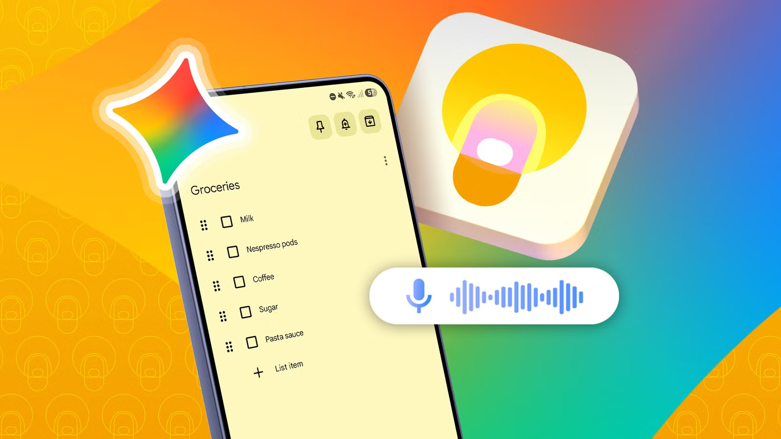Google Keep's new Gemini voice feature saved me hours of organizing messy grocery lists
