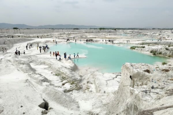 Indian marble waste dump becomes unlikely tourist attraction