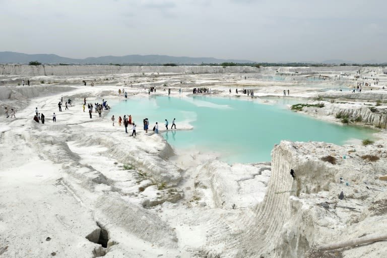 Indian marble waste dump becomes unlikely tourist attraction
