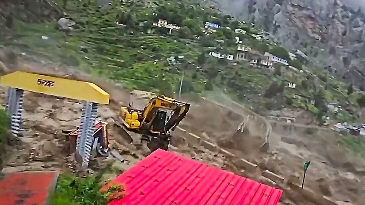 Flash flood sweeps away bridge in seconds in India's Uttarakhand