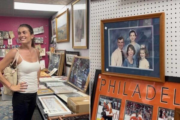 Woman Baffled After She Finds Photo of Herself for Sale at a Thrift Shop (Exclusive)