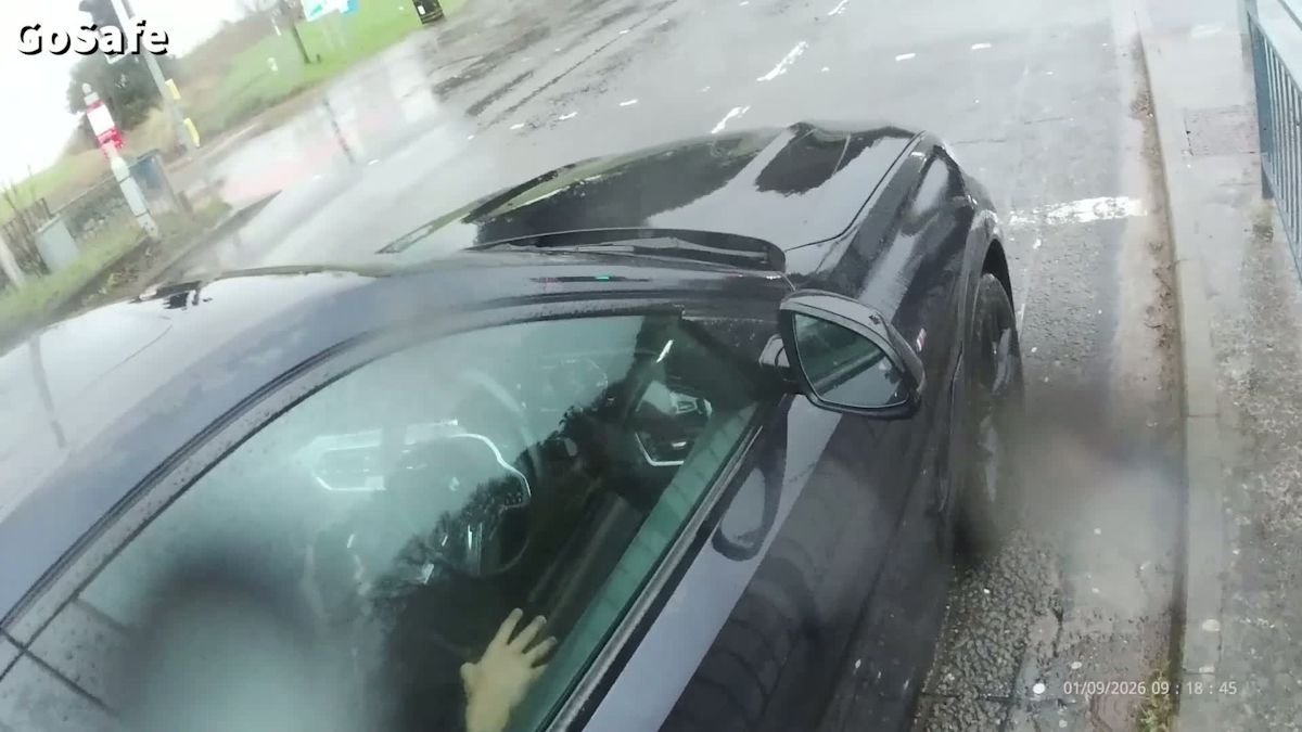 Video of moment Ben Cabango was caught breaking law