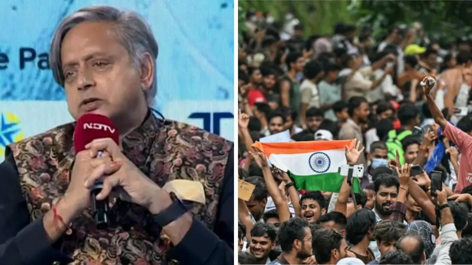 "System Bent, Didn't Break": Shashi Tharoor On India's Gen Z Protest vs Others