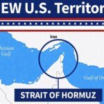 Donald Trump Again Posts Map Of Strait Of Hormuz As New US Territory Amid US-Iran War