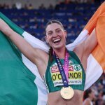 Kate O'Connor claims gold medal in women's heptathlon, Coscoran wins bronze