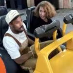 Raye and Michael B. Jordan's relationship status revealed after Six Flags spotting; duo working on film project together |