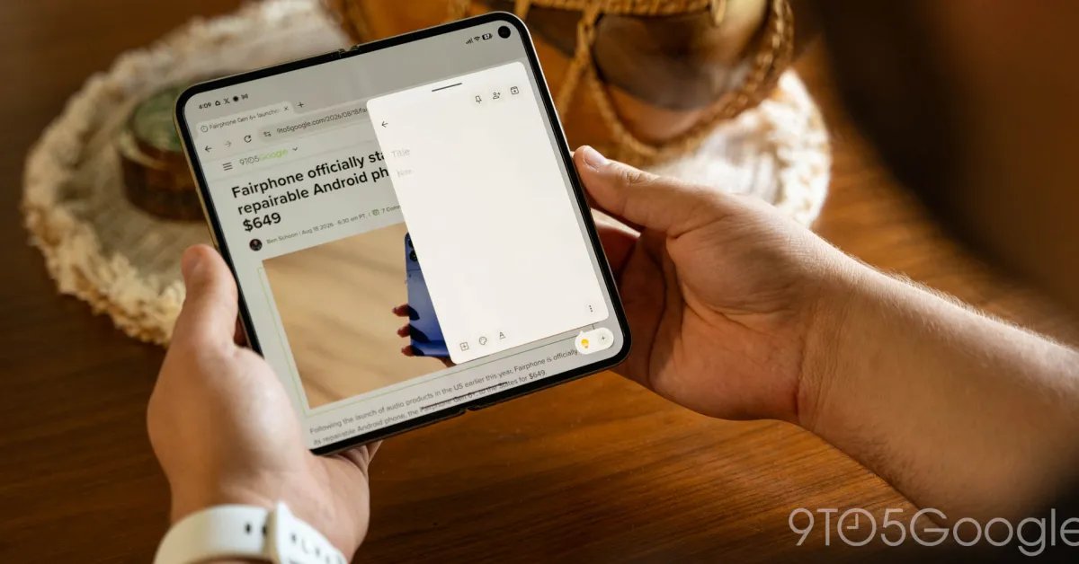 Pixel 11 Pro Fold debuts 'App Handles' multitasking, and it's great