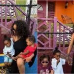 Rihanna takes children to childhood home in Barbados; RZA, Riot and Rocki visit 'Rihanna Drive' |