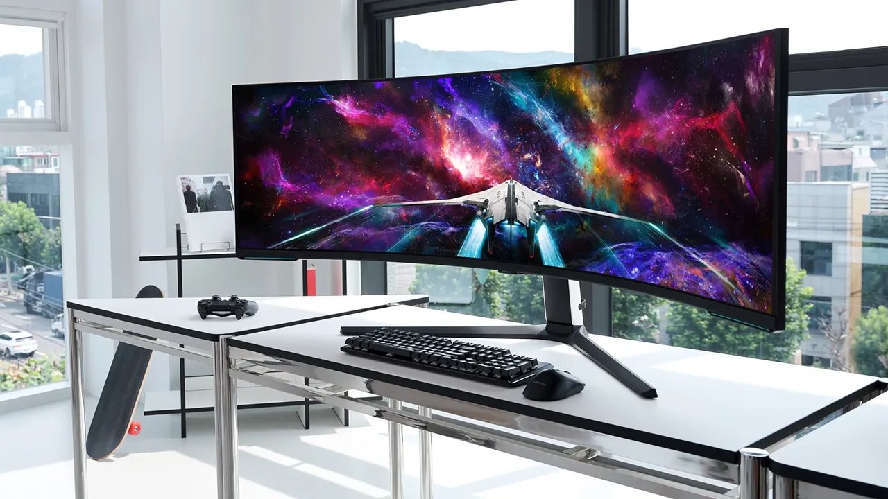 Samsung's Absolutely Massive Odyssey G9 57" Dual 4K Gaming Monitor Drops to the Lowest Price I've Ever Seen