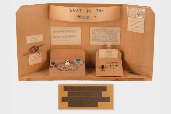 Steve Jobs' 8th Grade Science Project Sells for $34,375