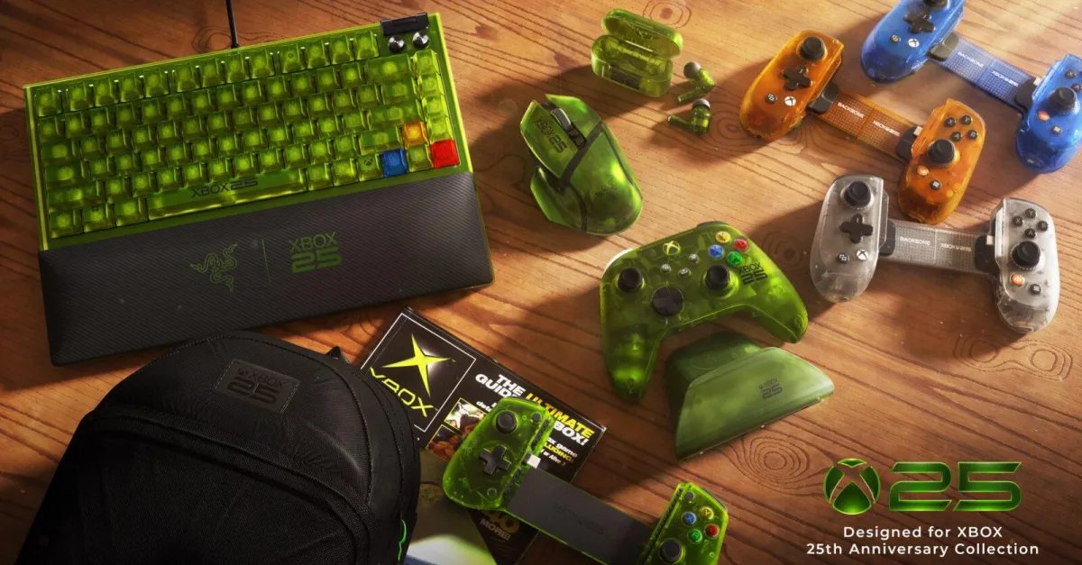 Take a look at Microsoft’s new 25th anniversary Halo accessories