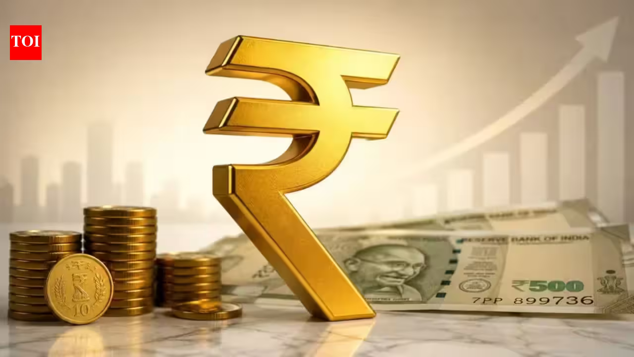 Rupee gains 26 paise as 7.8% GDP growth offsets global market jitters